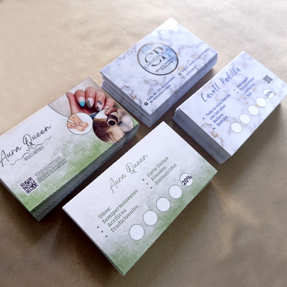 TARJETAS PERSONALIZADAS